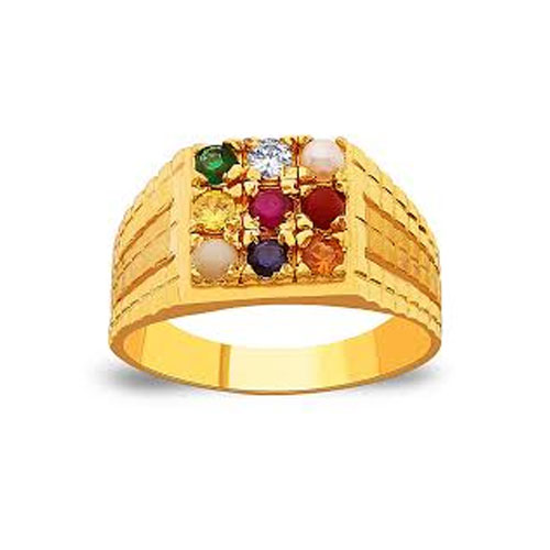 Dzinetrendz Golden Gold Plated Faux Yellow Sapphire Brass Finger Ring For  Men or Women, Weight: 8 Gram at Rs 30/piece in Jaipur
