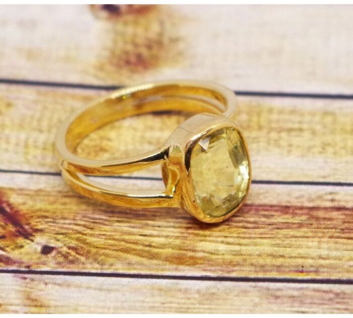 Natural Ceylon Yellow Sapphire