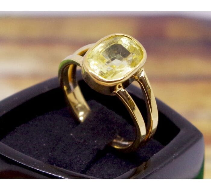 Natural Ceylon Yellow Sapphire