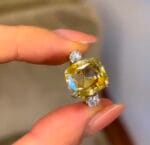 Birthstone Rings Online | Natural Ceylon Yellow Sapphire